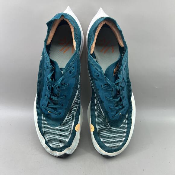 Nike Zoomx Vaporfly Next% 2 Running Shoes Men Size 9 Green White Comfort Sneaker - Picture 5 of 10